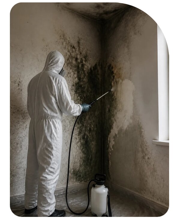 Профессиональное удаление грибка в Гудермесе по цене от 3586 р. | Сенат-Гдр